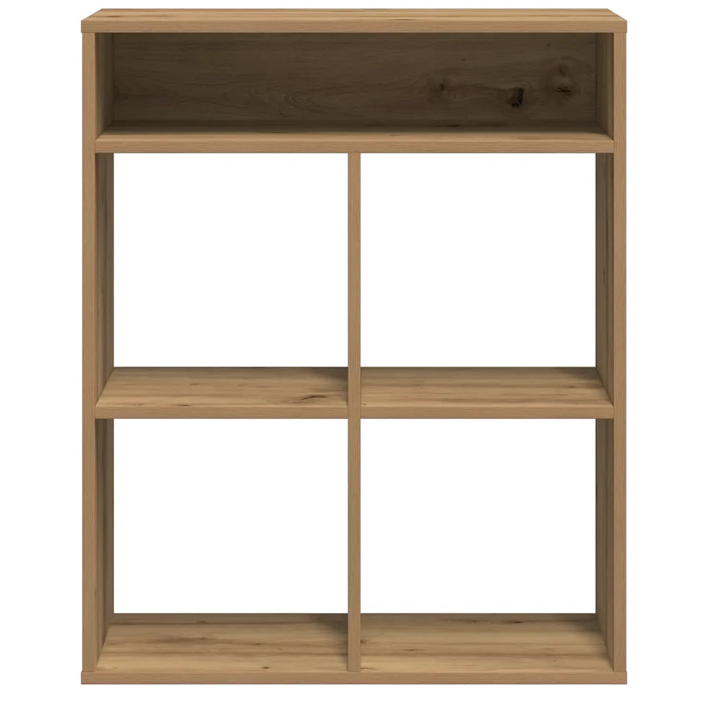 Libreria Rovere Artigianale 66x31x80 cm Legno Multistrato