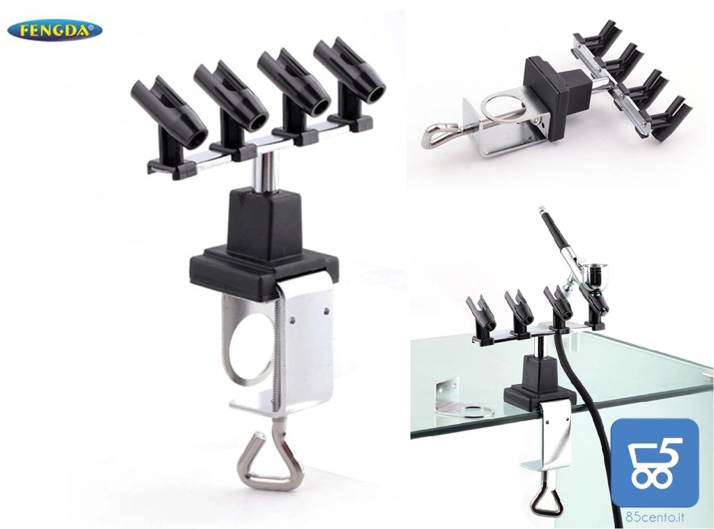 Supporto porta aerografo Fengda BD-15B per 4 pistole a spruzzo