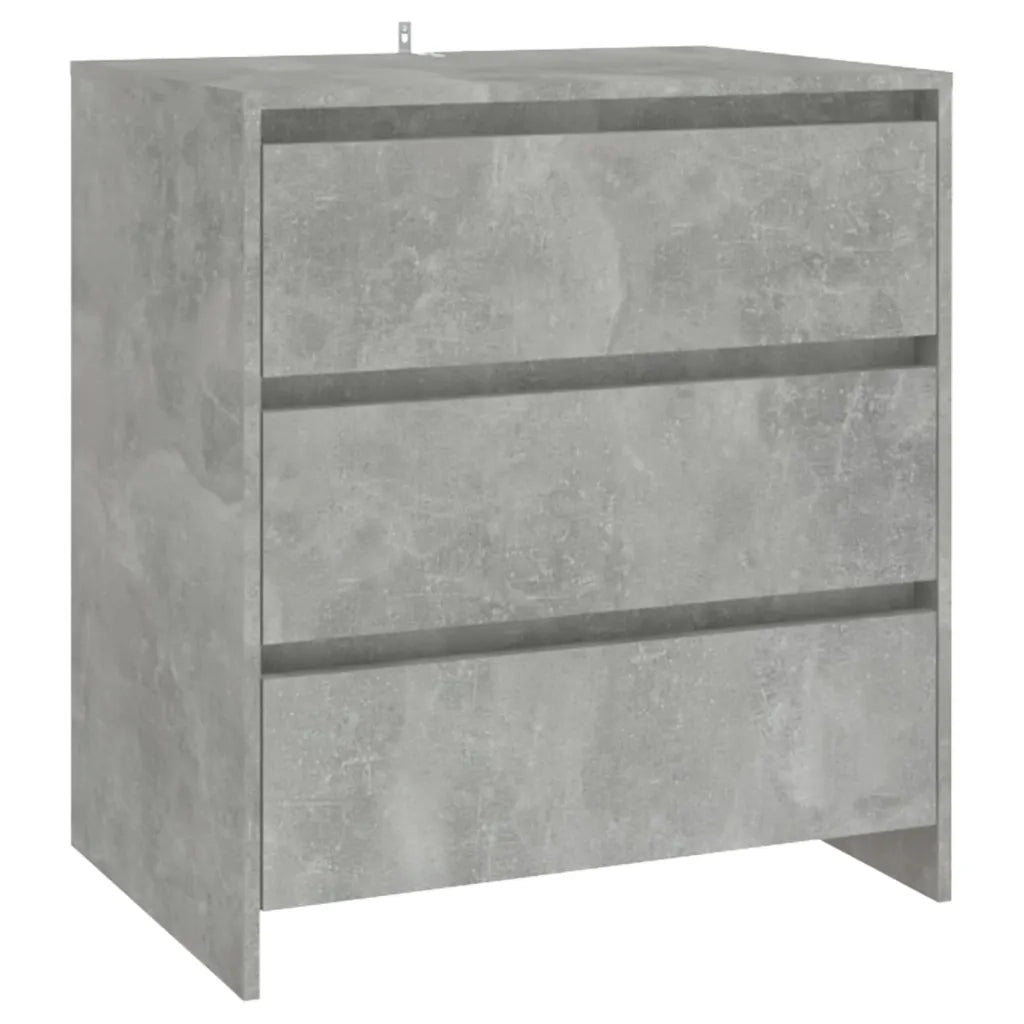Credenze 2 pz | Madia | Buffet da pranzo | Armadio da pranzo Grigio Cemento in Legno Multistrato