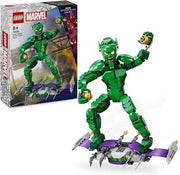 LEGO Marvel Personaggio Costruibile di Goblin, Gioco d`Azione per Bambini e Bambine da 8 Anni in su, Action Figure del N