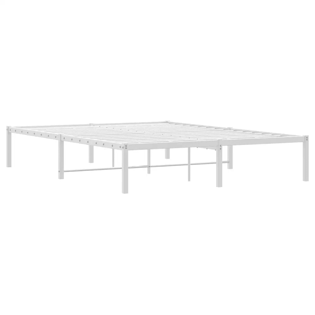 Giroletto in Metallo Bianco 135x190 cm 373672