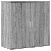 Buffet credenza cassettiera armadio mobile contenitore organizer cucina soggiorno Sonoma 79 x 38 x 80 cm legno ingegnerizzato grigio 02_0036527