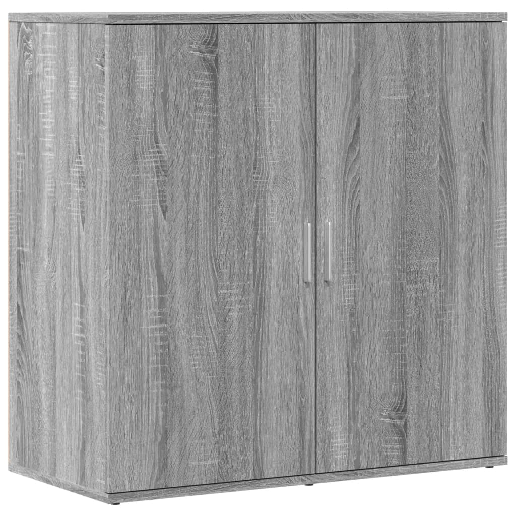 Buffet credenza cassettiera armadio mobile contenitore organizer cucina soggiorno Sonoma 79 x 38 x 80 cm legno ingegnerizzato grigio 02_0036527