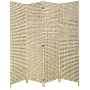 Paravento in carta intrecciata 4 pannelli 50(x4)x3x180h cm