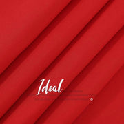 Tavolo da pranzo coperta 2 pezzi - Tavolo da pranzo copertine - Decorazione festiva - Poliestere premium - 250x100 cm - Rosso