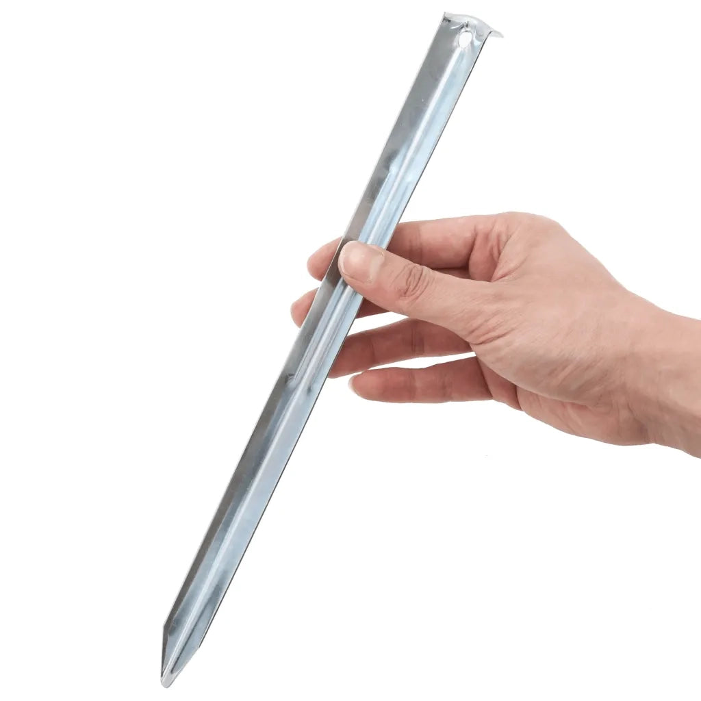 Picchetti per Tenda 24 pz 30 cm Ã˜20 mm in Acciaio Zincato