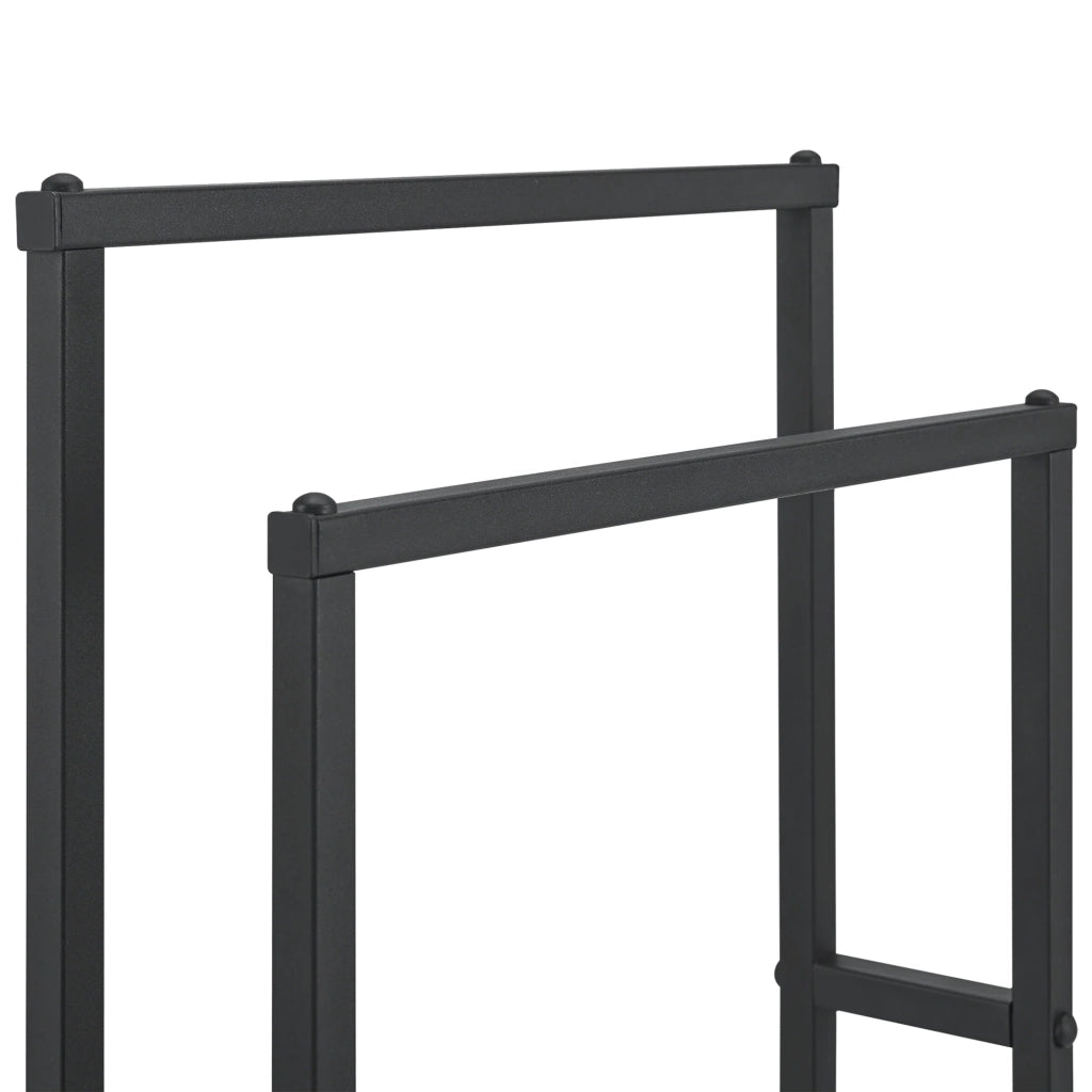 Portasciugamani in acciaio a 2 barre 78 x 48 x 24 cm 03_0008191