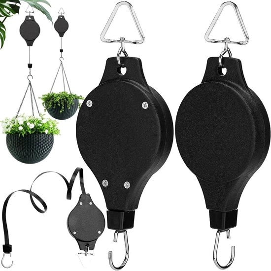 Sostegno per piante - Porta piante a muro - Supporto per vaso da fiori - Hanger per piante - Sostegno per vasi da fiori - Luce per la crescita delle piante
