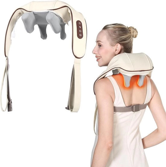 Pompa di Massaggio Cervicale Senza Fili - Con Funzione di Riscaldamento - Un cuscino a forma di pad combinando pressione digitale e massaggio delle spalle, con disegno di mano bionico - Versione Bianca 

Modello: 
Specifica tecnica: 
Codice prodotto: