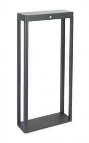 Paletto solare LED 2W con sensori IP65 grigio ARS-500SL