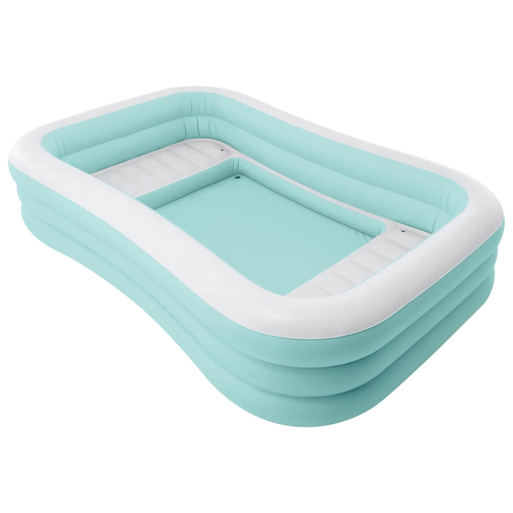 INTEX Float lounge per piscina  Azzurro Chiaro e Bianco PVC 42035612
