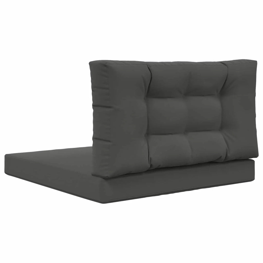 Cuscino per divano da esterno 2 pcs Antracite Poliestere