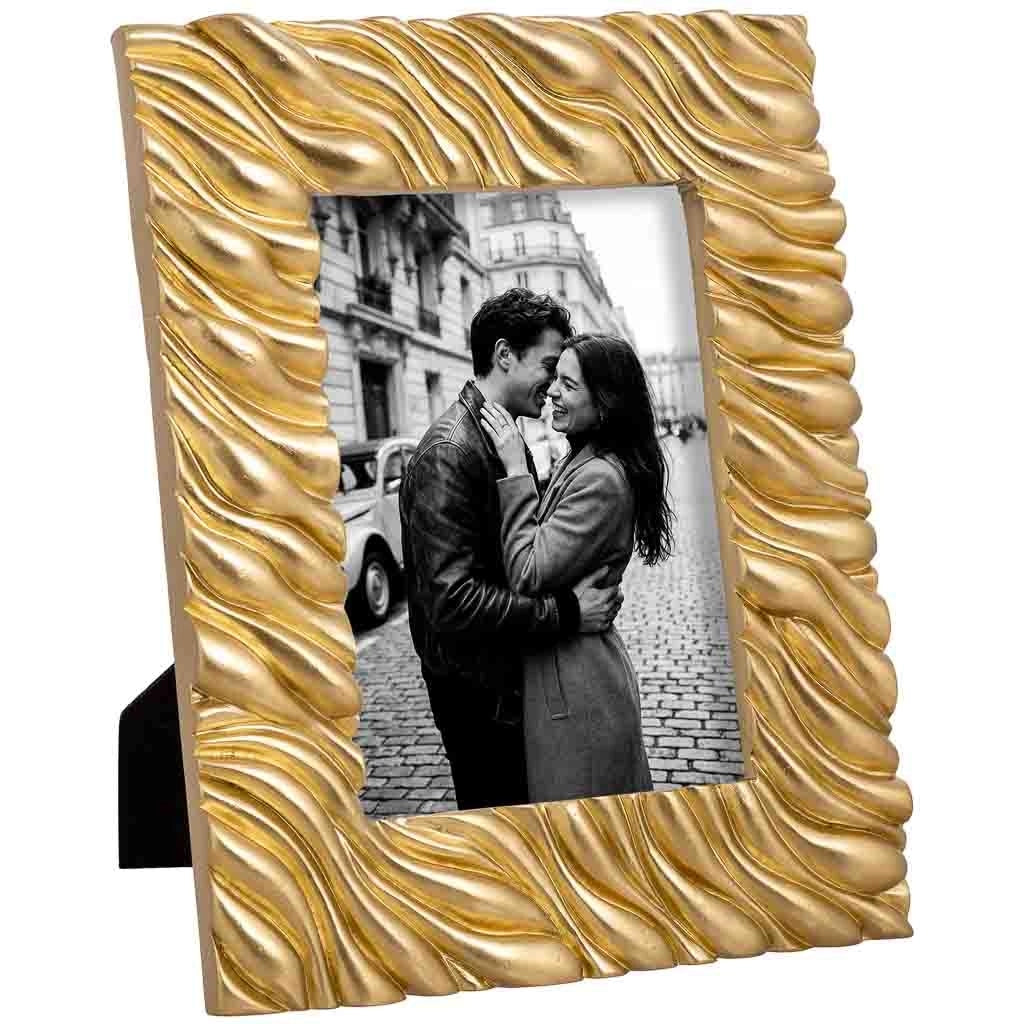 Portafoto 13X18 oro 21,3x2,9x26,5h cm