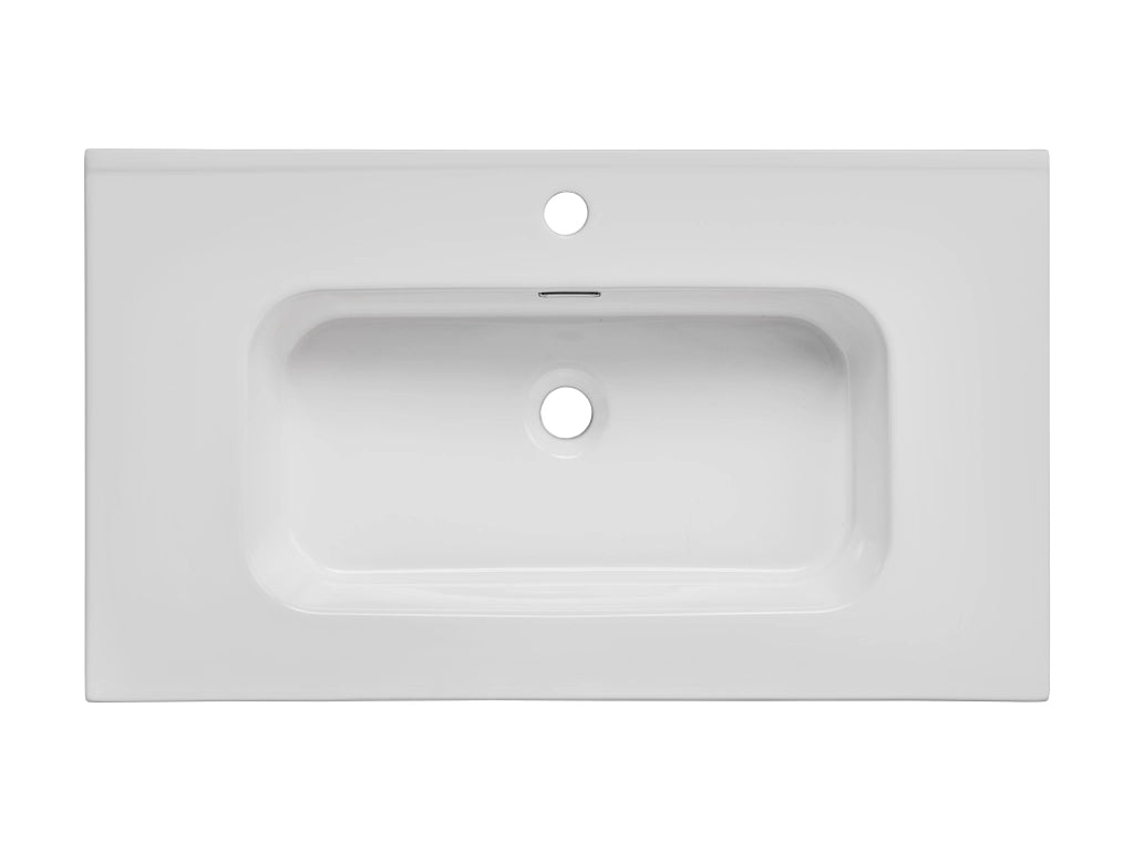 Lavabo per mobile a una vasca 80 cm Lavabi per mobile 81 x 17 x 46 cm