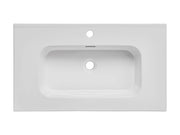 Lavabo per mobile a una vasca 80 cm Lavabi per mobile 81 x 17 x 46 cm