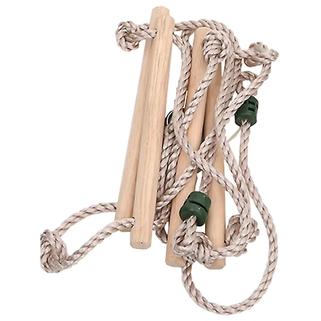 Scala Corda con Maniglie Sicurezza Parco Giochi 30x150,5 cm PE 91775