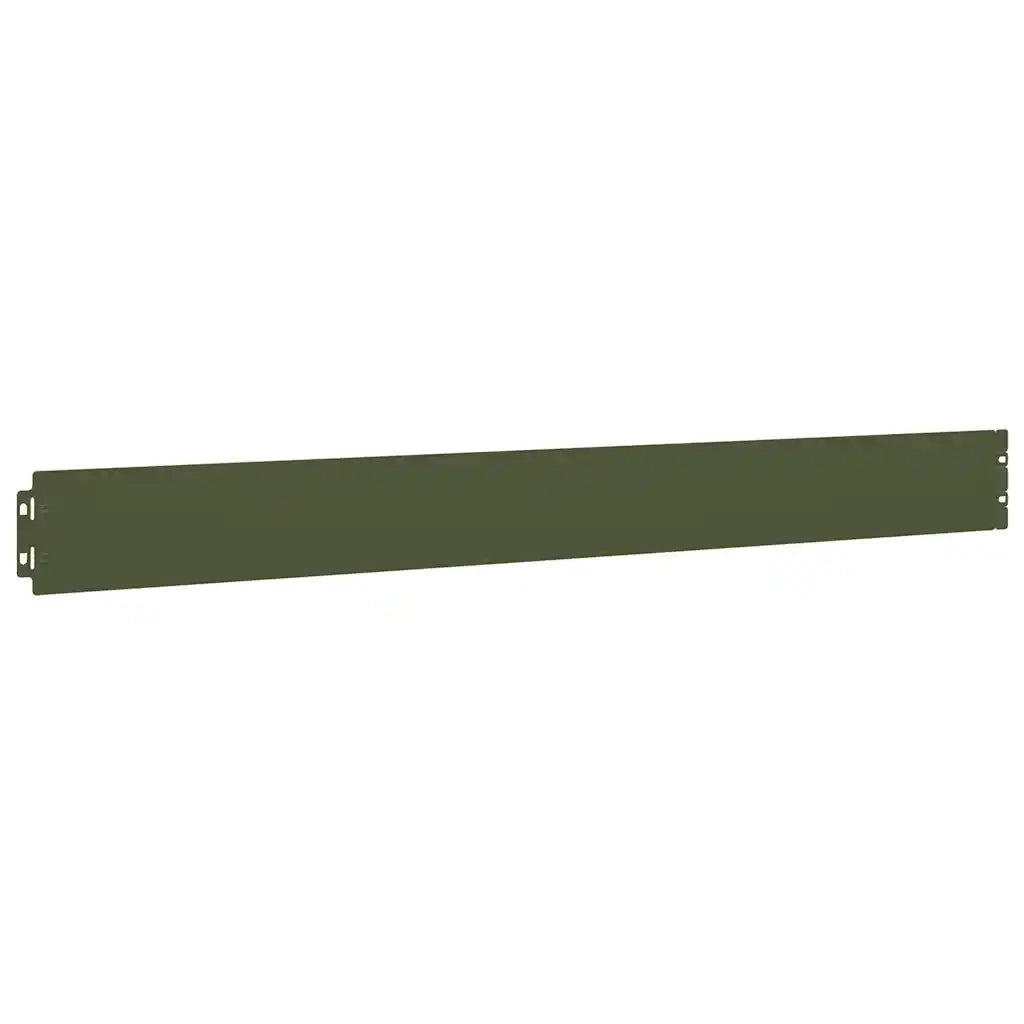 Bordure per Prato 10 pz Verde Oliva Acciaio Laminato a Freddo CFW3197601