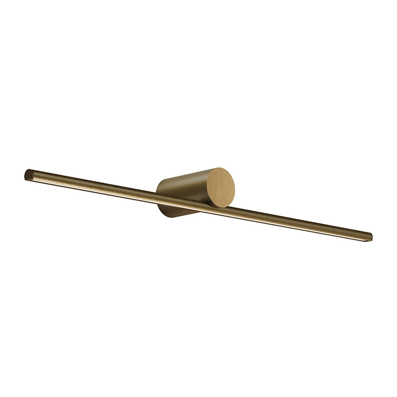 Daisho Applique a parete LED 6W IP54 3000K CRI90 Oro - Rossini Group - Lampada design in alluminio con diffusore in PMMA opale dimmerabile