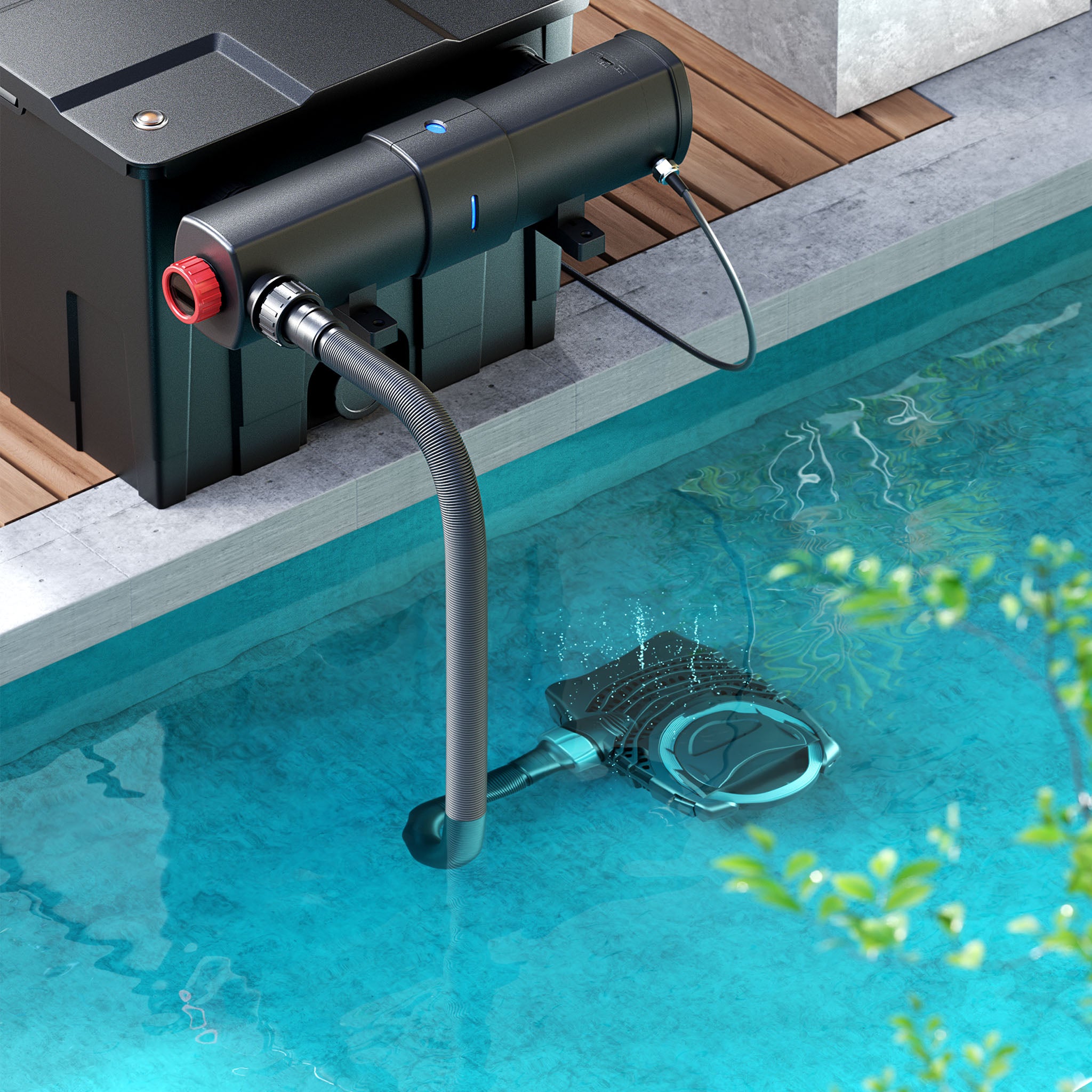 Pompa da laghetto NEO-6000 SuperECO 6000l/h 40W, per circolazione e filtrazione acqua