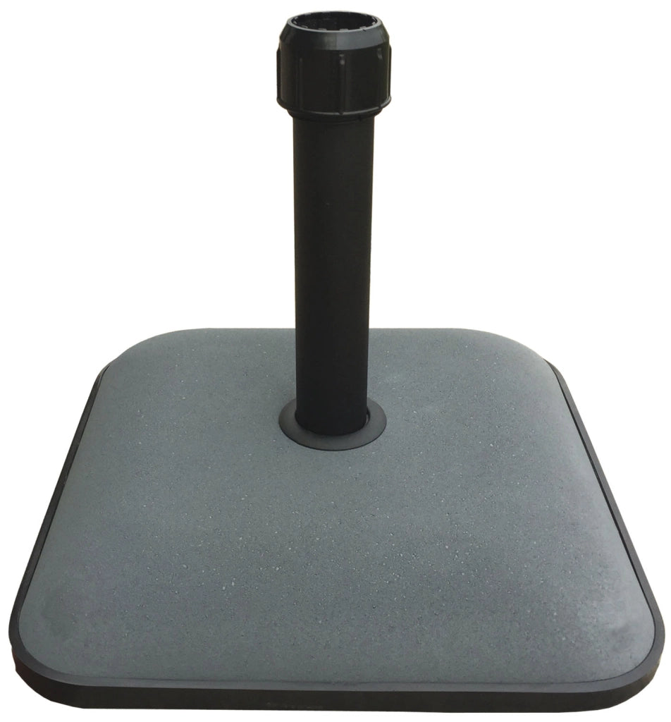 KROMA BASE OMBRELLONE QUADRATA 45 X 45 CM - 25 KG COLORE GRIGIO
