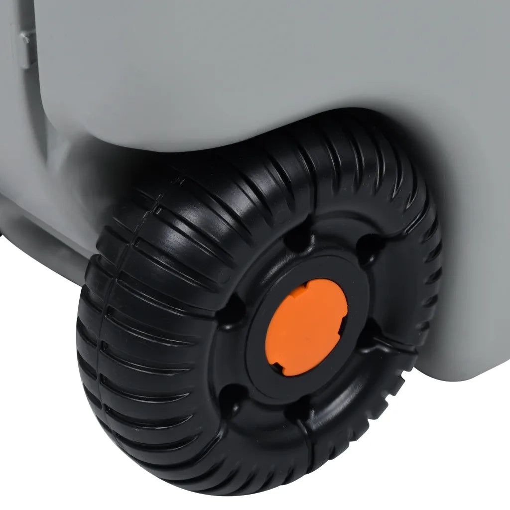 Serbatoio d'Acqua con Ruote per Campeggio 25 L Grigio CFW3384798