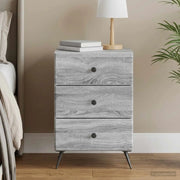 Armadio da Notte Grigio Sonoma 43 x 41 x 66,5 cm 895481