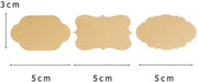 Etichette Sticker Solido - 300 pezzi - Sticker Autoadesivi - Descrivibili - Idrorepellenti - Sticker Decorativi - Materiale di Alta Qualità - 5 cm larghezza/3 cm altezza - Etichette