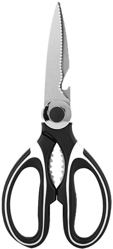 Coltello da Cucina in Acciaio Inossidabile - Multifunzionale - Disegno Ergonomico - Lame Ultrarefinate - Adatto per Carni/Pesce/Verdure - Utile per la Cucina - Coltello da Cucina da Mano