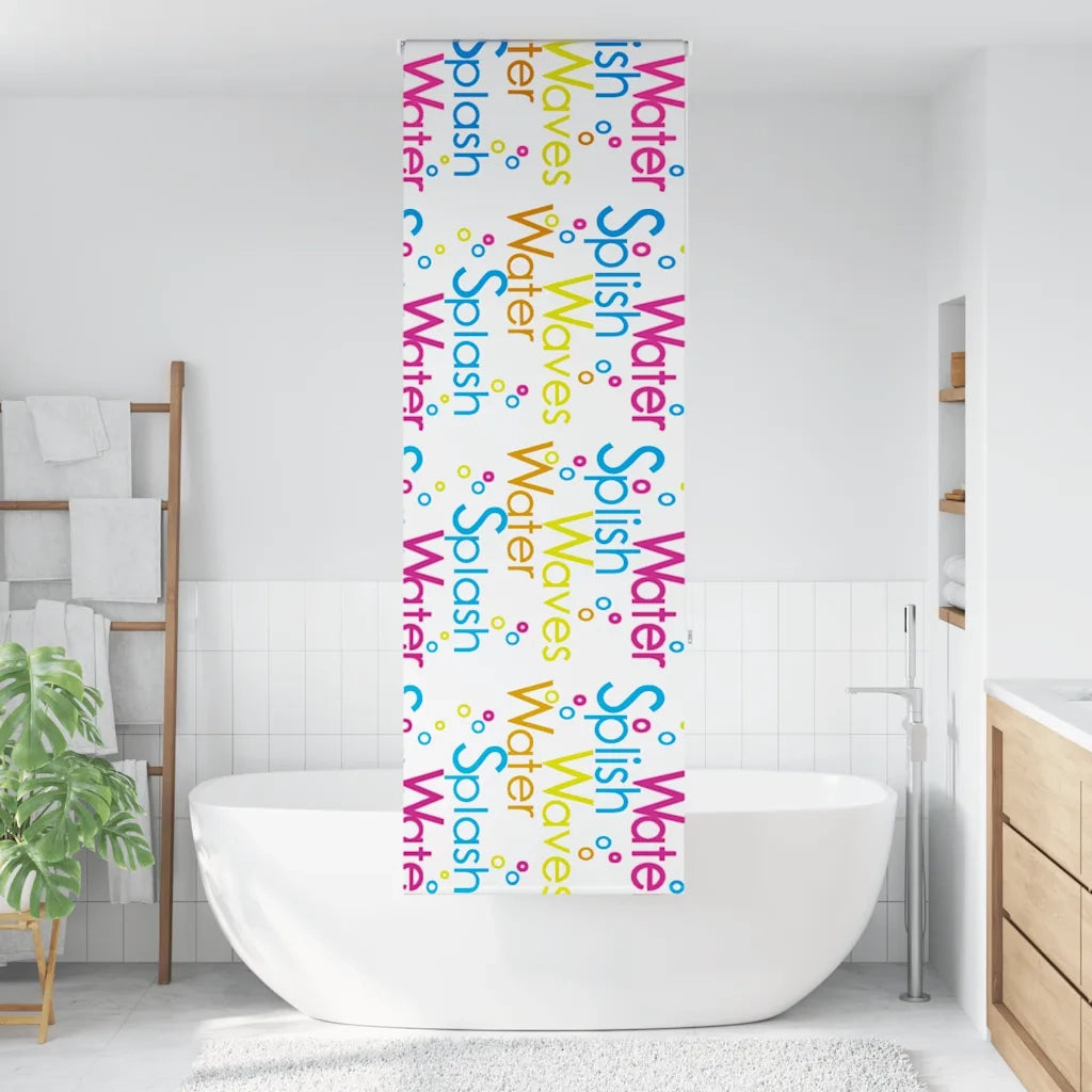 Tenda a rullo | Tenda avvolgibile Doccia 60x240 cm Larghezza Tessuto 56 cm