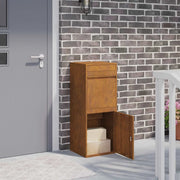 Cassetta per pacchi con archiviazione Ruggine 41 x 38 x 103 cm 874939