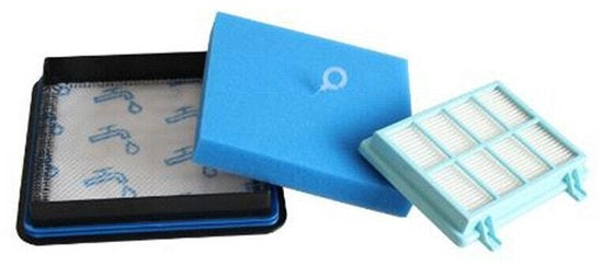 Set di filtri adatto per Philips PowerPro Compact & Power Pro Active e City aspirapolvere FC8010/01 - Filtro della motori & Filtro dell'aspirazione