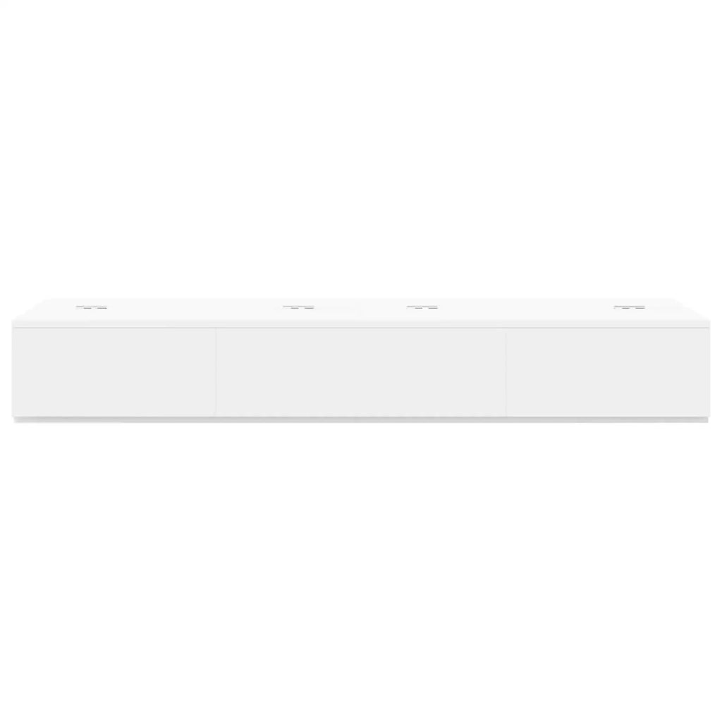 Scrivania studio Bianco 130 x 40 x 19,5 cm Legno ingegnerizzato 8006676