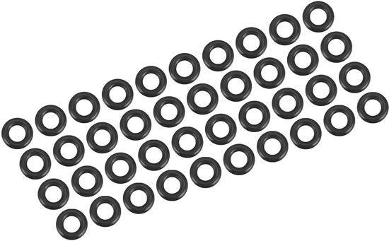 Assortimento di 260 pezzi di guaina di protezione in acciaio inossidabile 304 con anello a slitta e anello piatto.