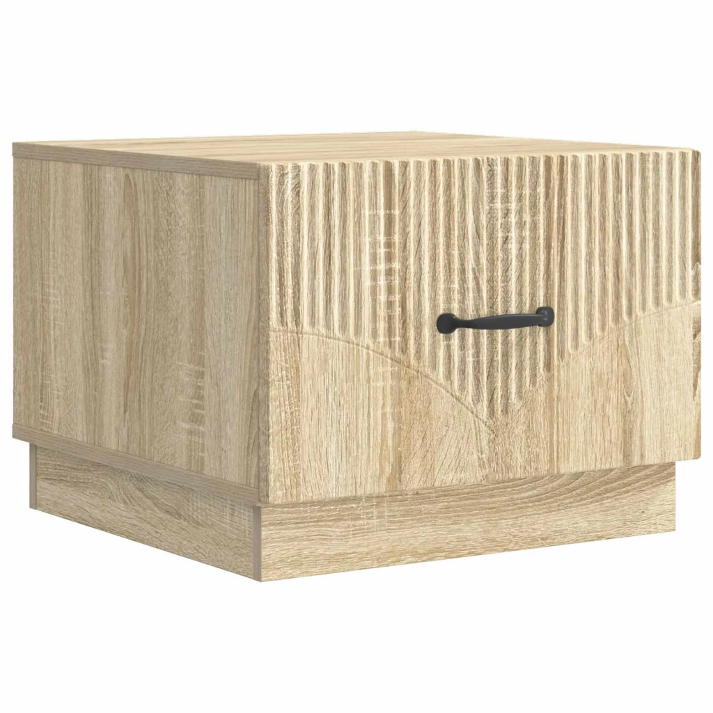 Tavolino da salotto con cassetto Rovere Sonoma 49 x 50 x 37 cm