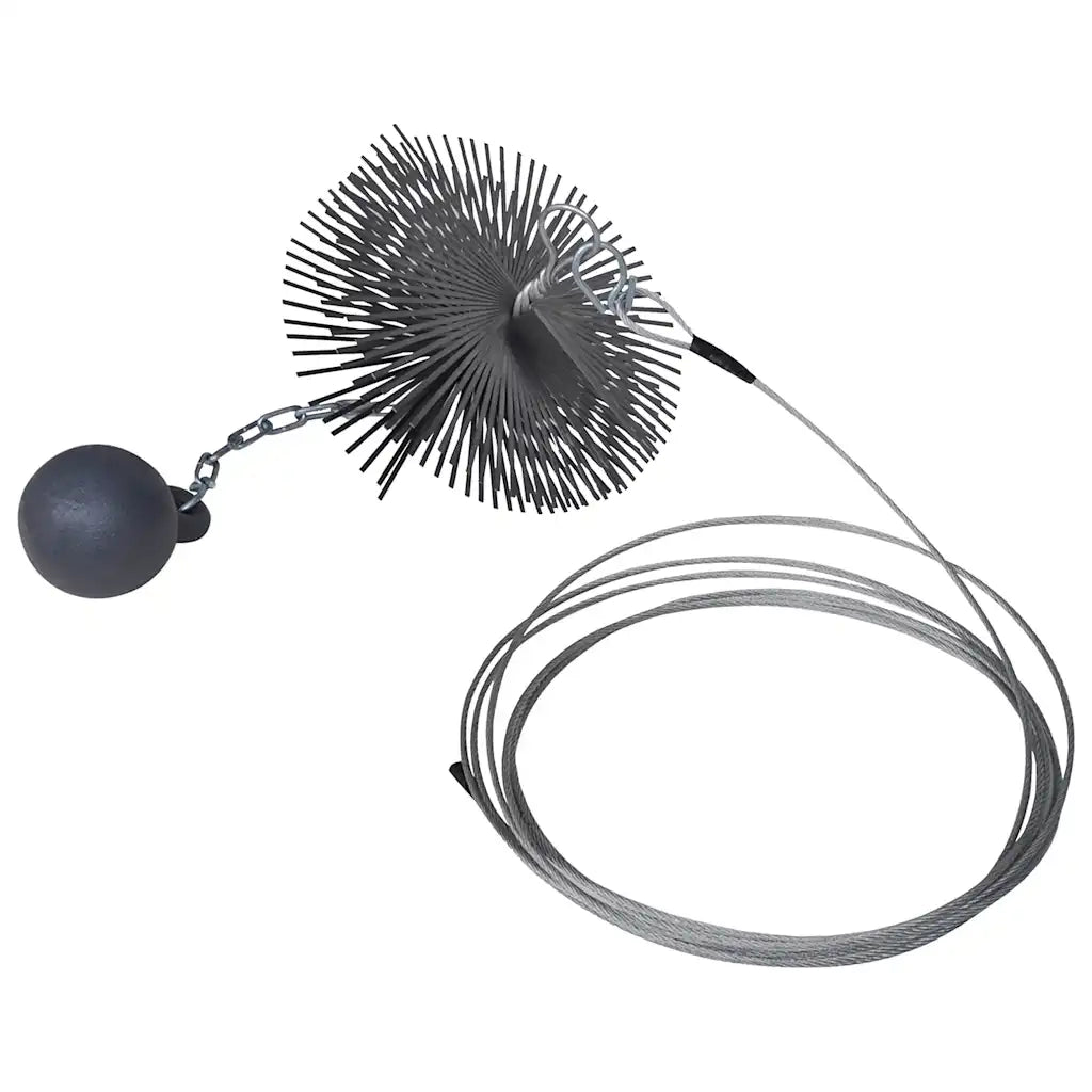 Spazzola Rotonda per Canna Fumaria Diametro 20 cm cod mxl 68062