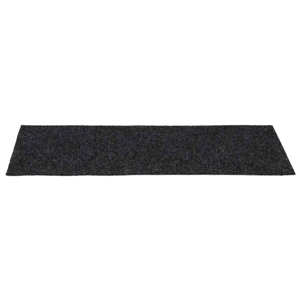 Tappetini per scale autoadesivi 15 pz 60x25 cm Grigio Scuro Rettangolari 326913