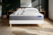 Pacchetto letto completo - Materasso 160x200cm + Box spring con doghe (kit) + 2 cuscini + Piumino - Actiflex Dream