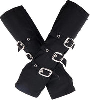 Gloves da Donna Senzamano - Stile Goth Punk - Cuffie dei Pantaloni - Abbigliamento da Ciclismo - Protezione Solare per Mountain Biking - Maniche Lunghe Guanti di Guerra - Guanti da Ciclismo per Donna