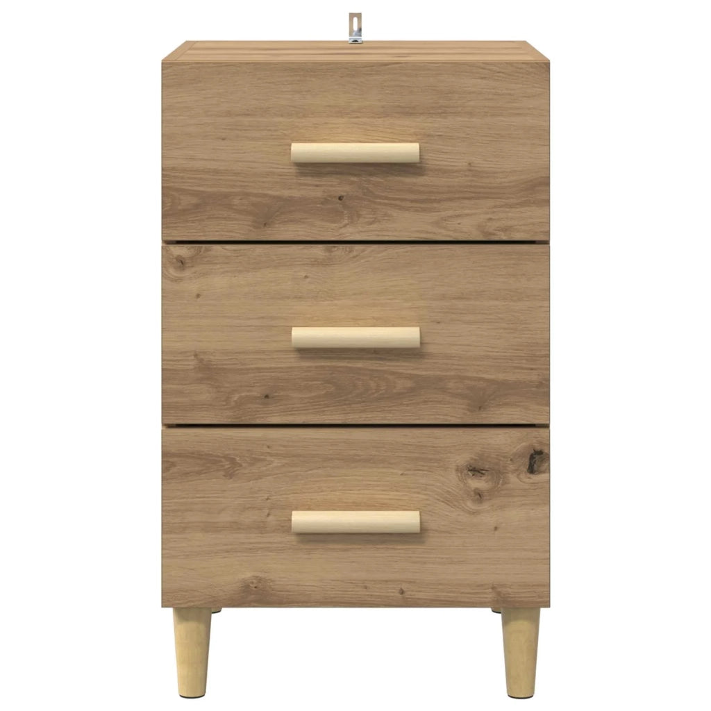 Armadio da Notte Rovere artigianale 40 x 40 x 66 cm 880614