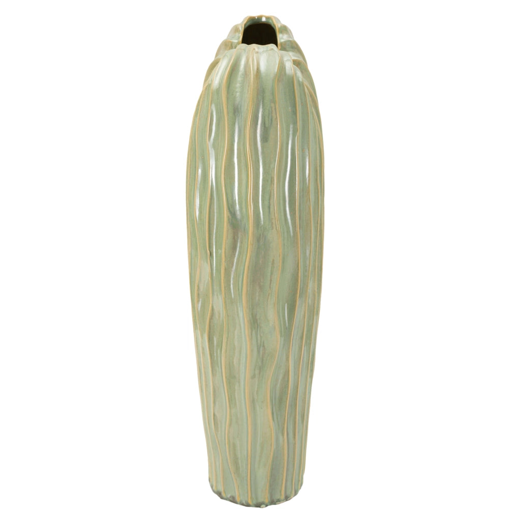 Daronere, Vaso Finitura Effetto Materico, Verde