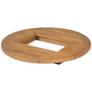 Piano Tavolo | Superficie Tavolo | Piano Scrivania per Cassa di Birra in Legno di Teak 70 cm