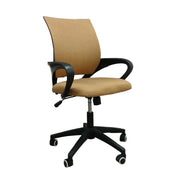 POLTRONA SWAN 57X53XH94CM OCRA IN TESSUTO