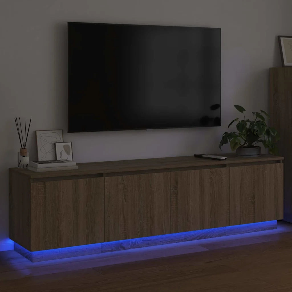 Mobile TV Rovere Sonoma 180 x 38 x 49 cm Legno multistrato