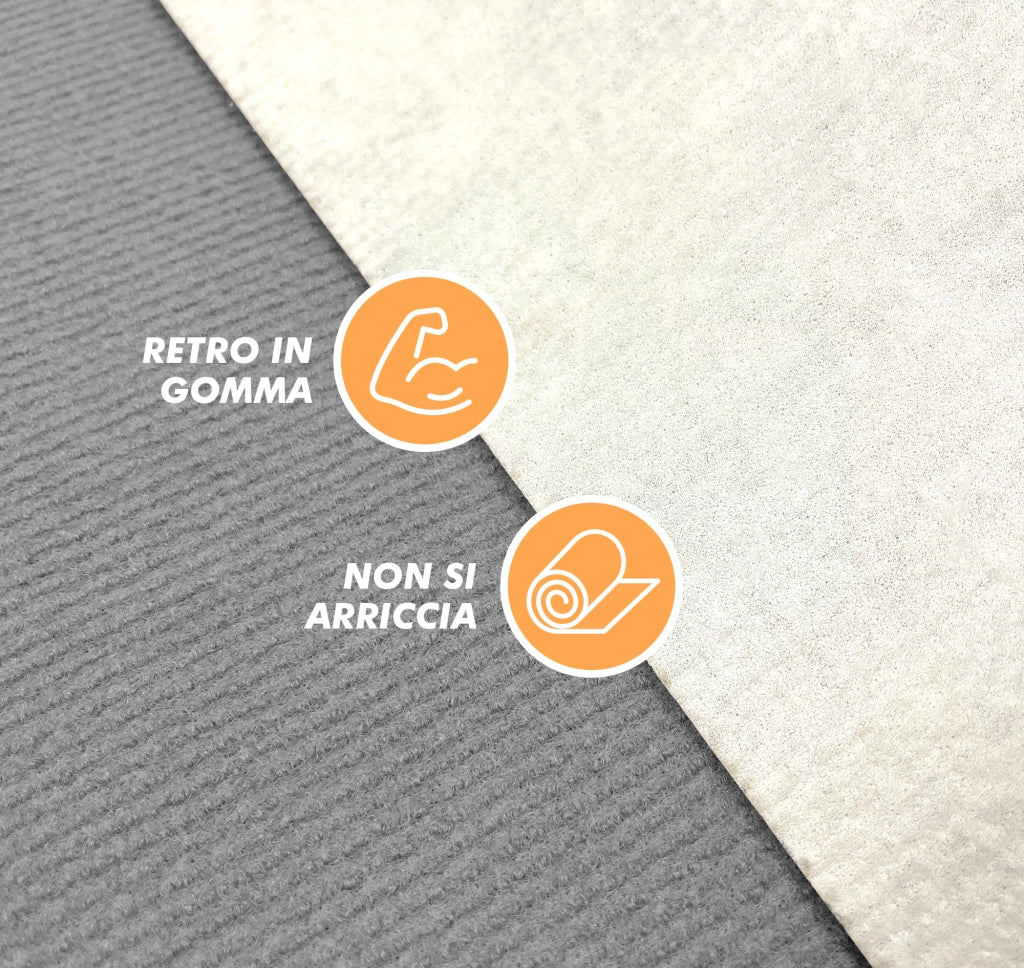 Tappeto Per Sedia Da Ufficio 95 x 120 Cm Antigraffio Per Sedie Da Scrivania Per Pavimenti In Legno o Piastrelle Salvapavimento Protettivo Sedute Con Ruote Rotelle Lavoro Gaming  - Grigio - 95x120 cm