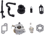 Carburatore per Ms170 - Carburatore per Ms180 - Strumento di regolazione carburatore - Set di sincronizzazione carburatore - Pulitore carburatore - Alta qualità