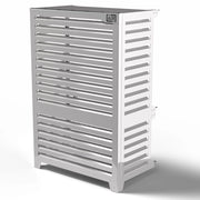 Cover Pompa di Calore 105x65x150 cm installazione a terra vicino la parete Big Blade VL Bianco