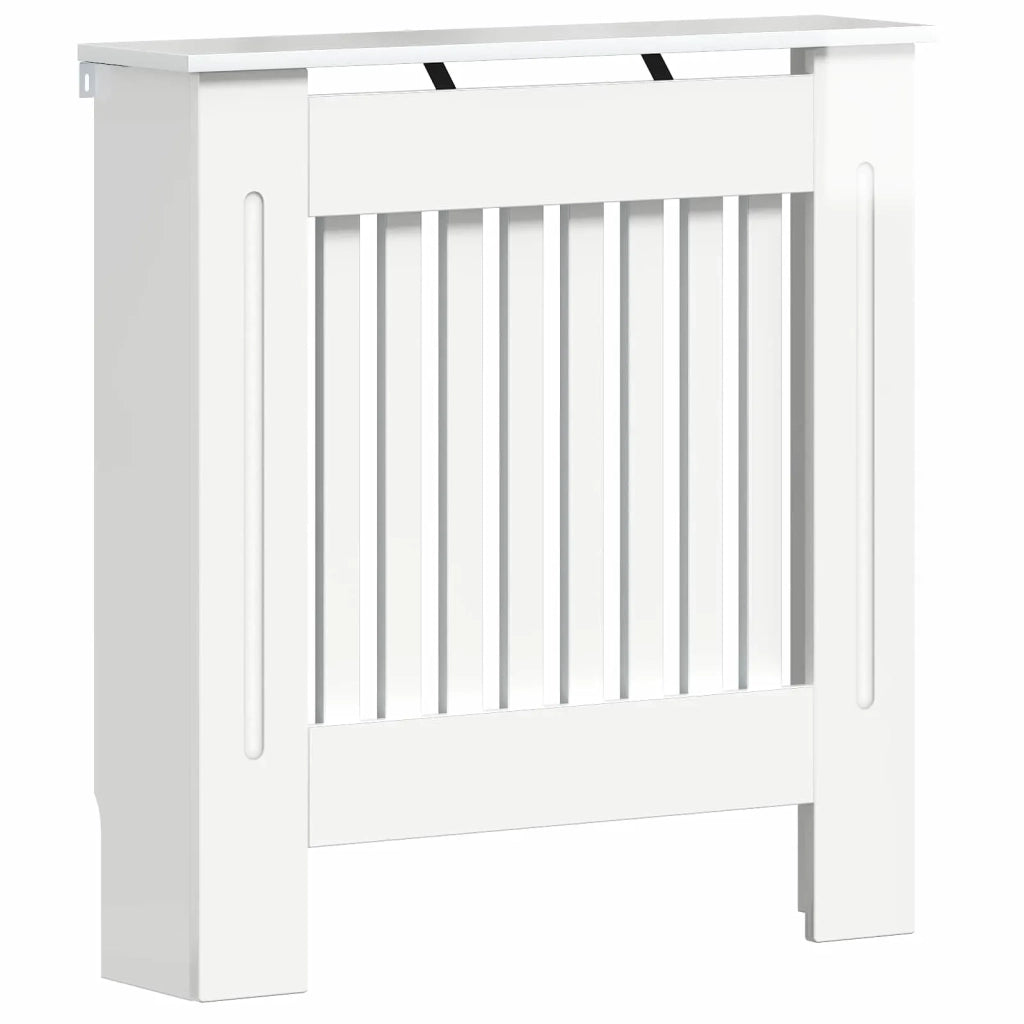Copertura per radiatori Bianco Lucido 112 x 19 x 81,5 cm 884107