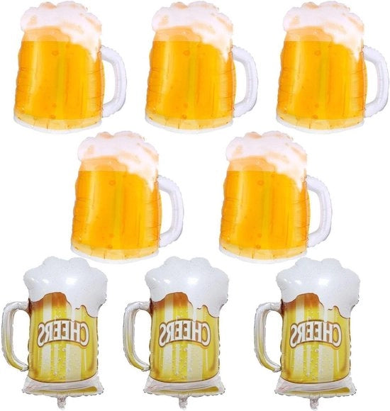 Bolle di birra gigantesche - Folie decorative per festa e festival