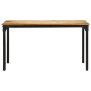Tavolo da Pranzo 140x70x76 cm in Legno di Mango Grezzo 321973