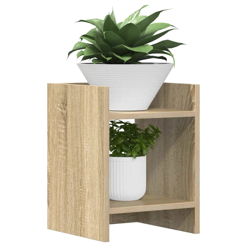Supporto per piante 2 pcs Rovere Sonoma 30 x 30 x 40 cm